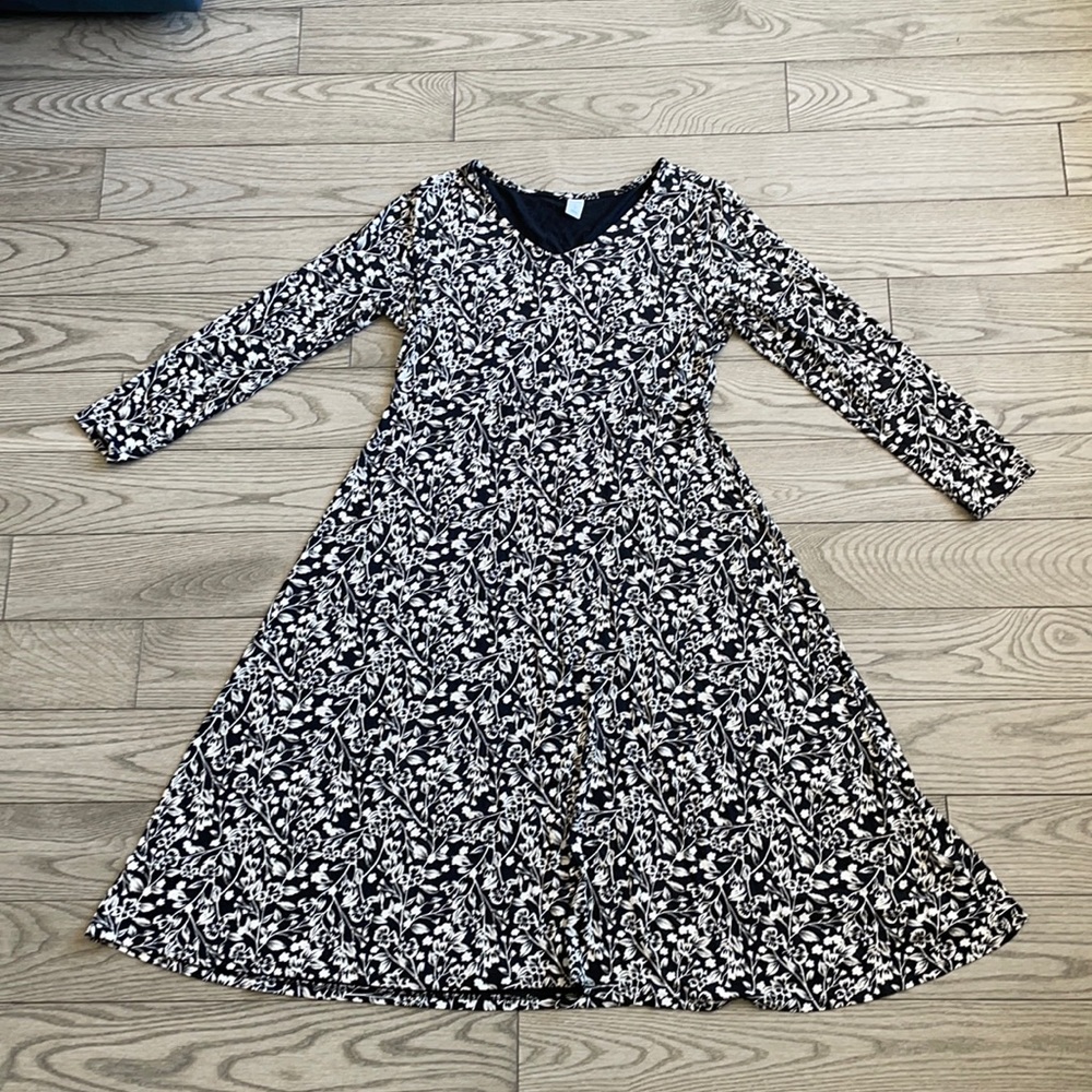 MIDI A LINE DRESS